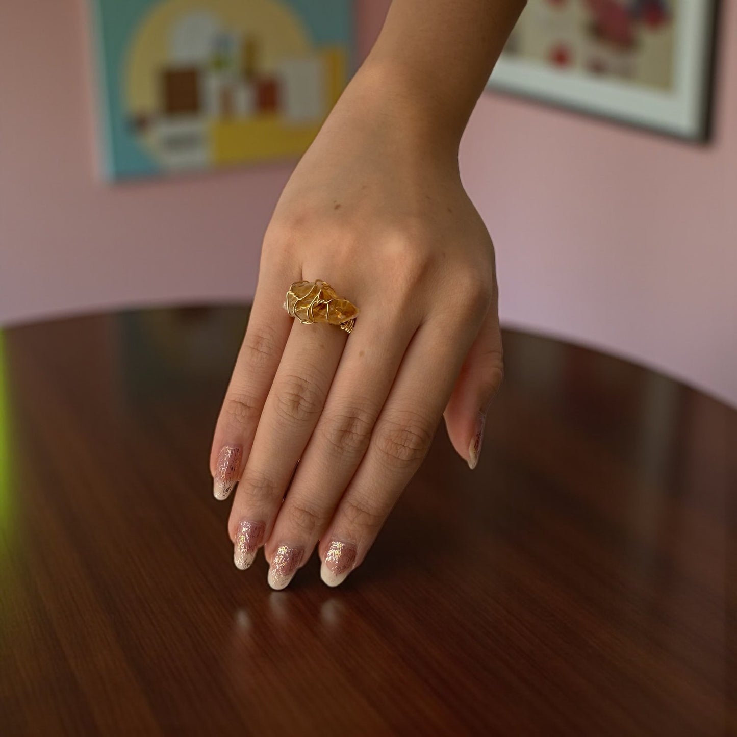 Citrine Spark Ring – Call in Joy, Attract Success