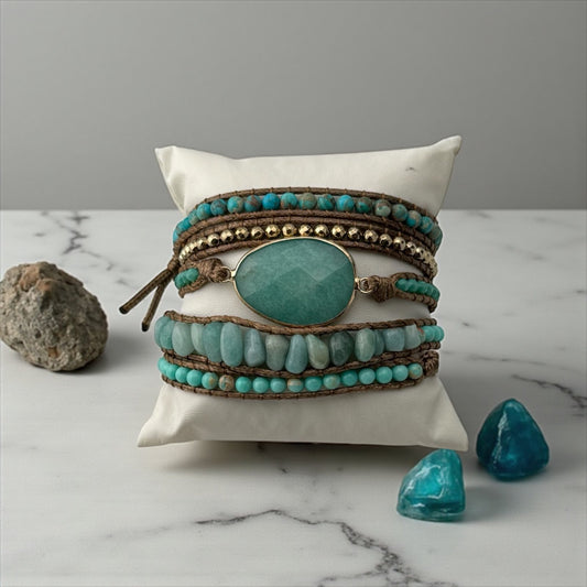Amazonite Bracelet – Calming Flow & Soothing Spirit