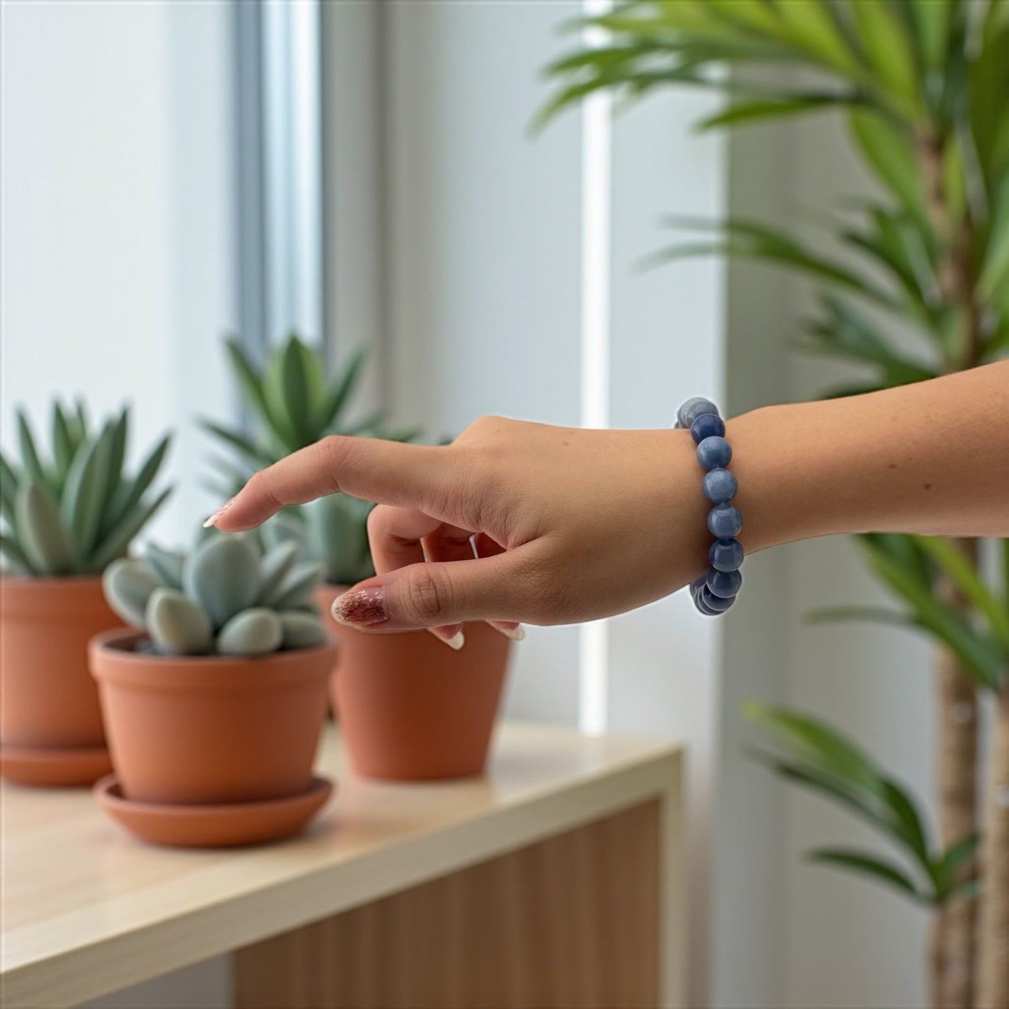 Blue Aventurine Bracelet – Soothing Calm & Gentle Strength