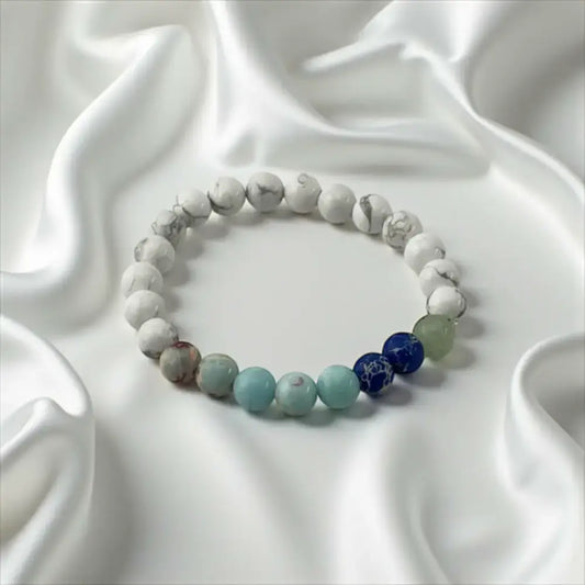 Howlite Bracelet – Calm Energy & Gentle Flow