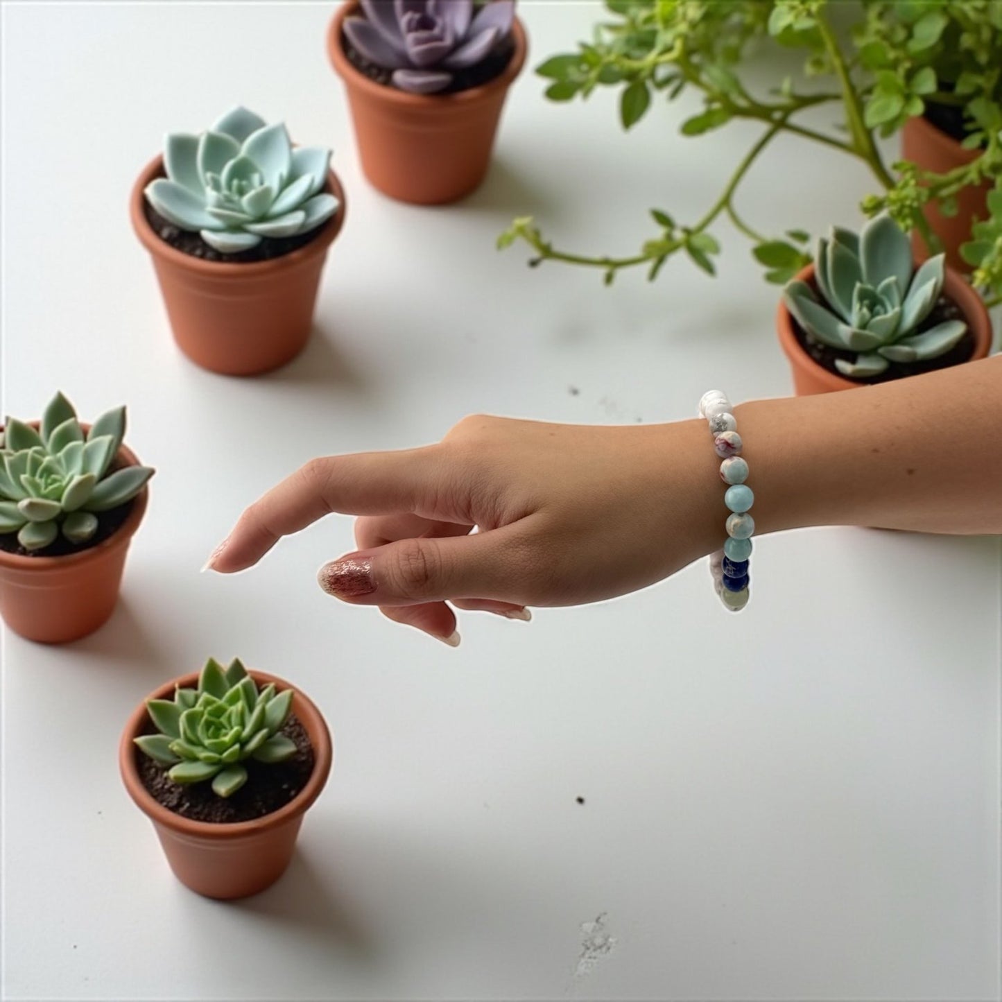 Howlite Bracelet – Calm Energy & Gentle Flow