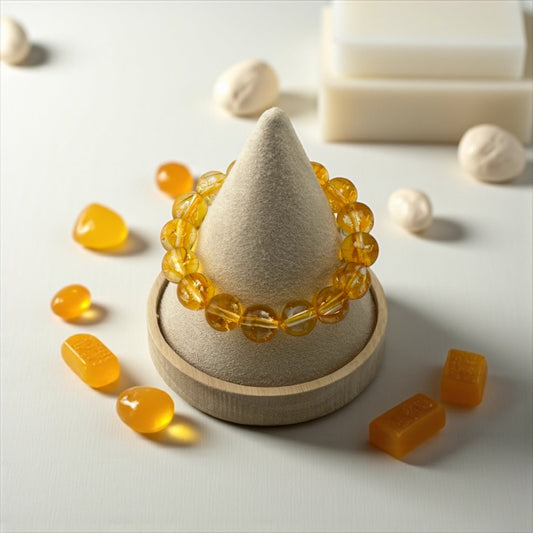 Citrine Bracelet – Healing Energy & Prosperous Radiance
