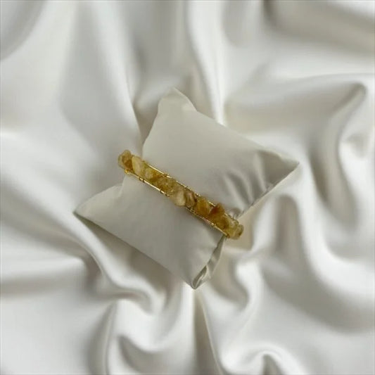 Citrine Chip Bracelet – Radiant Energy & Abundant Glow