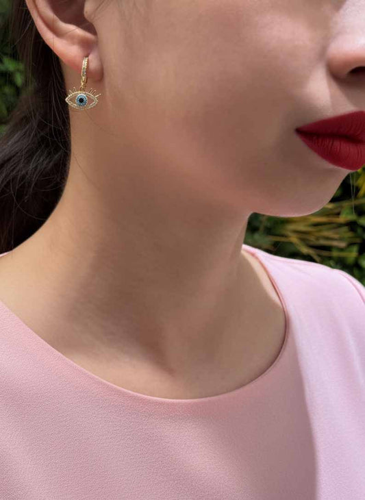 Evil Eye Earrings – Spiritual Protection Jewelry & Stylish Good Luck Charm