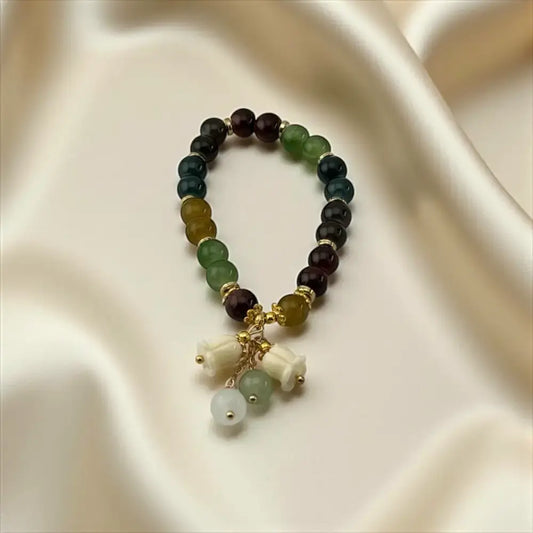 Mixed Natural Gemstone Bracelet – Vibrant Spirit & Colorful Harmony