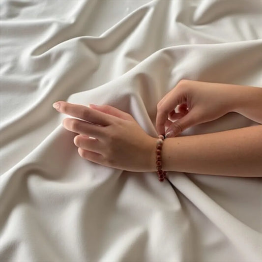 Goldstone, Red Jasper & Black Onyx Bracelet – Fiery Strength & Grounded Power