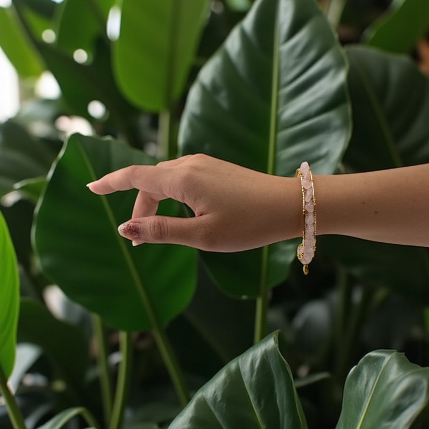 Rose Quartz Bracelet – Gentle Love & Compassionate Aura