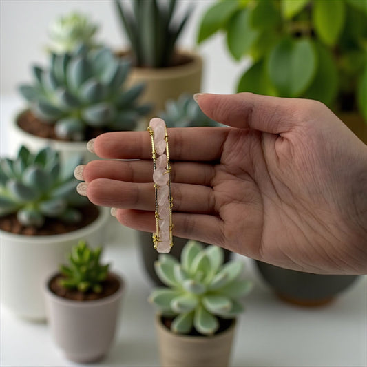 Rose Quartz Bracelet – Gentle Love & Compassionate Aura