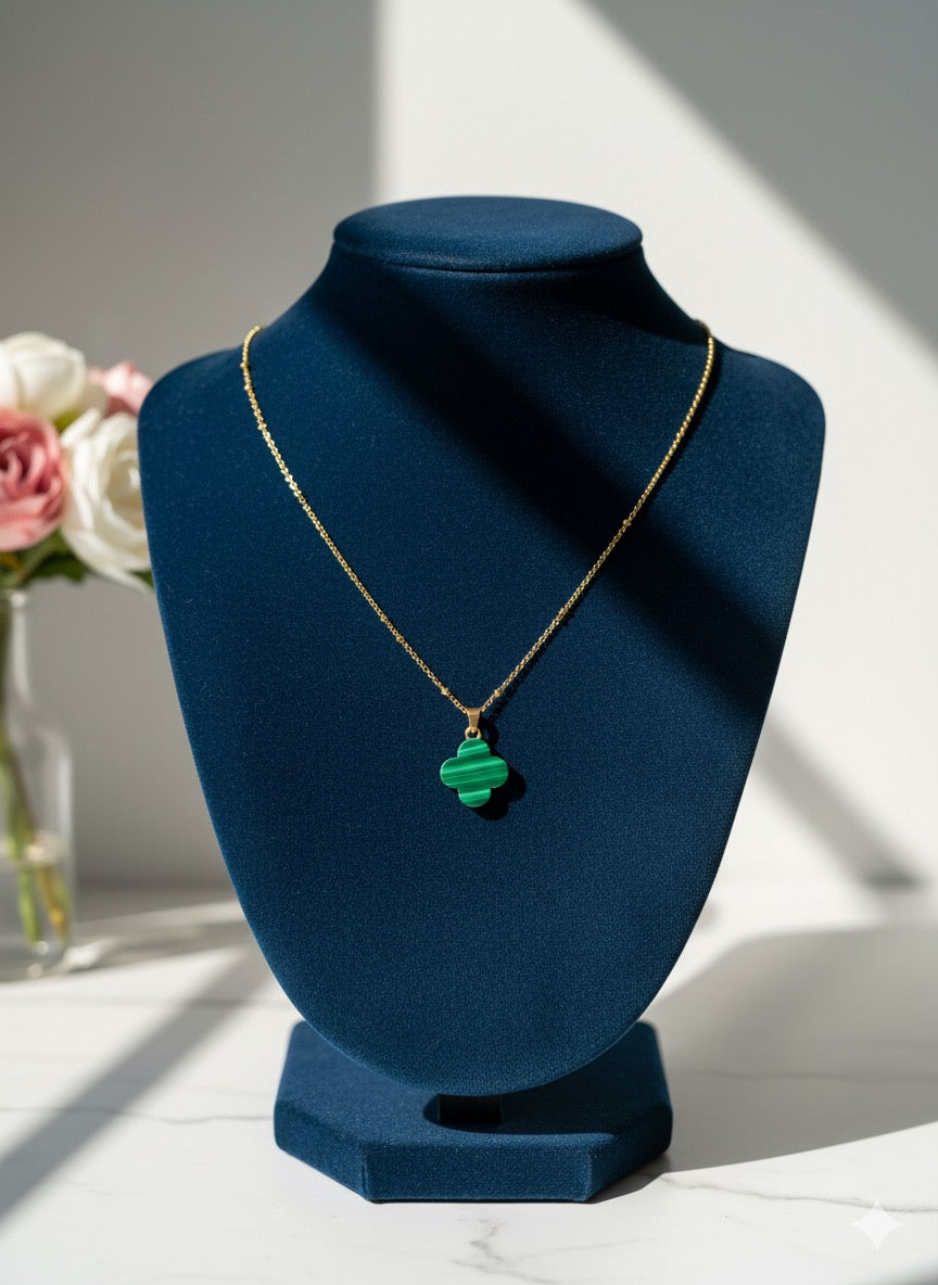 spiritual sootsayer malachite necklace