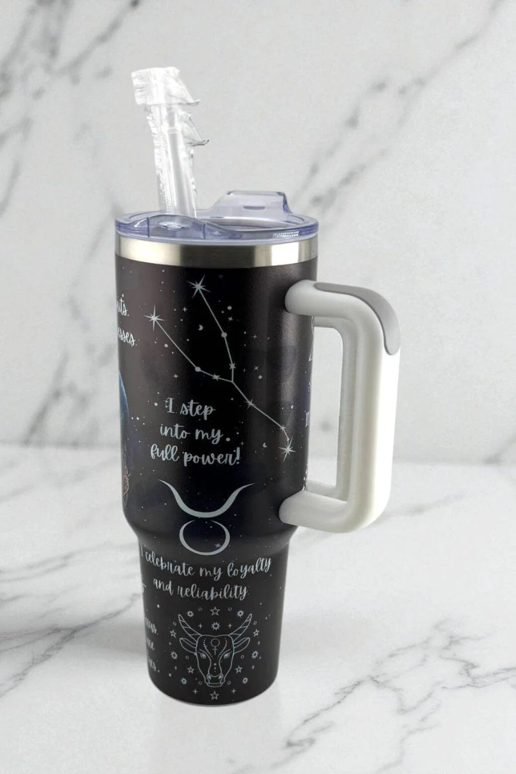 Earthbound Taurus Zodiac Tumbler – Embrace the Power of Stability