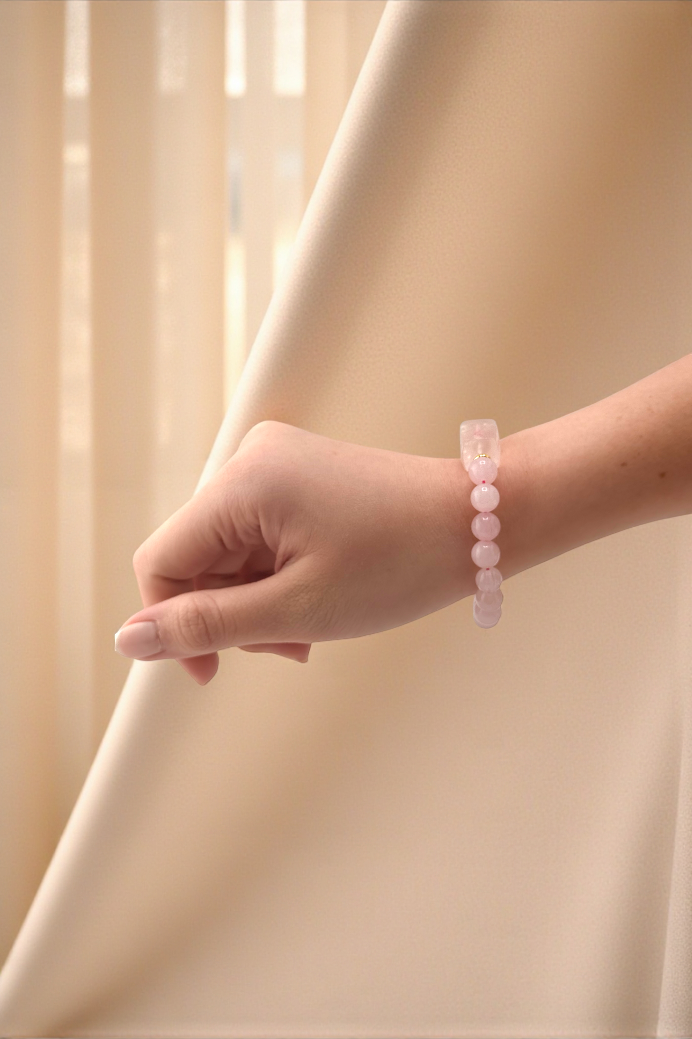 Rose Quartz Bracelet – Love, Healing and Emotional Harmony