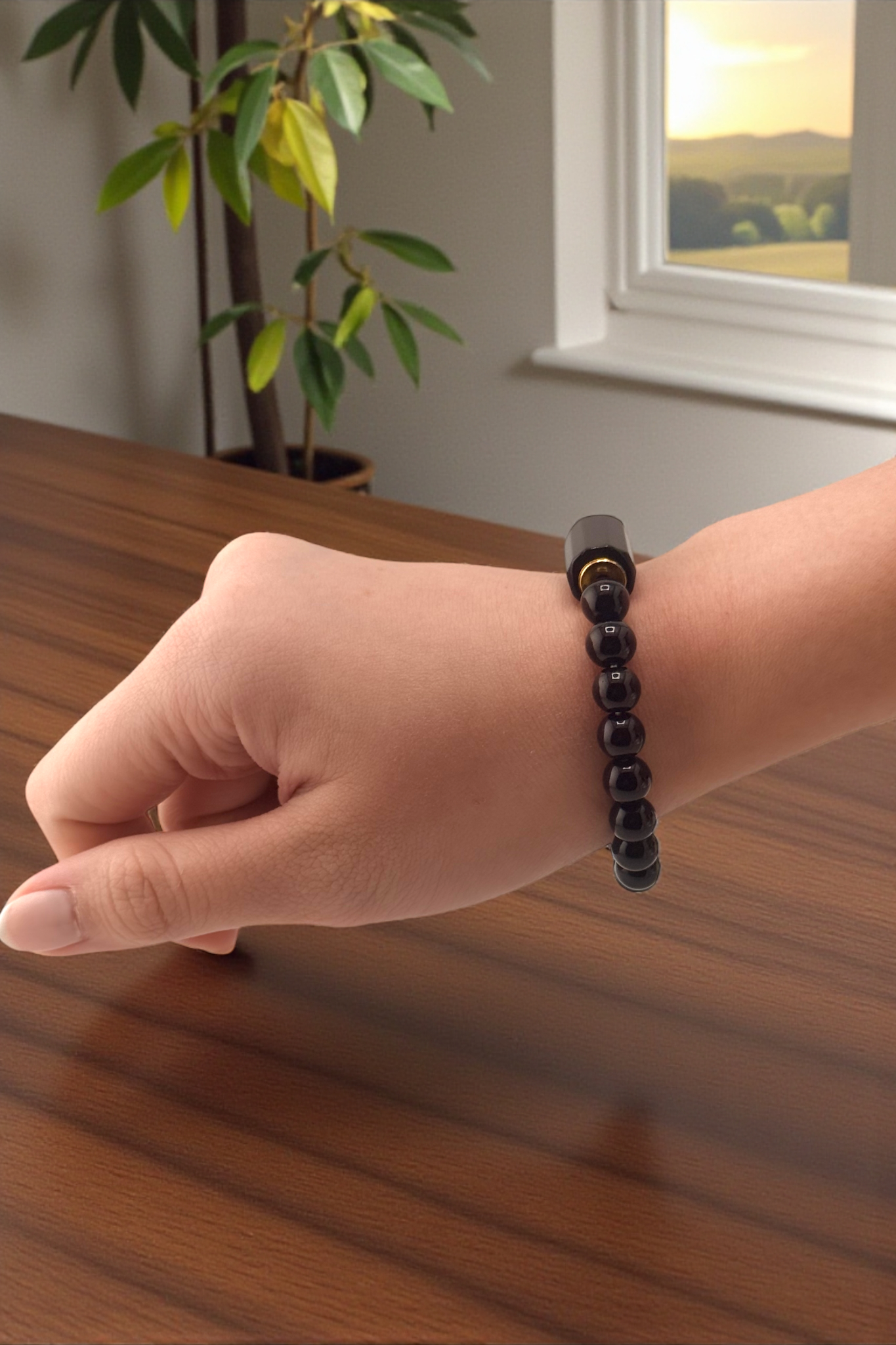 Black Onyx Bracelet – Protection, Strength and Emotional Stability