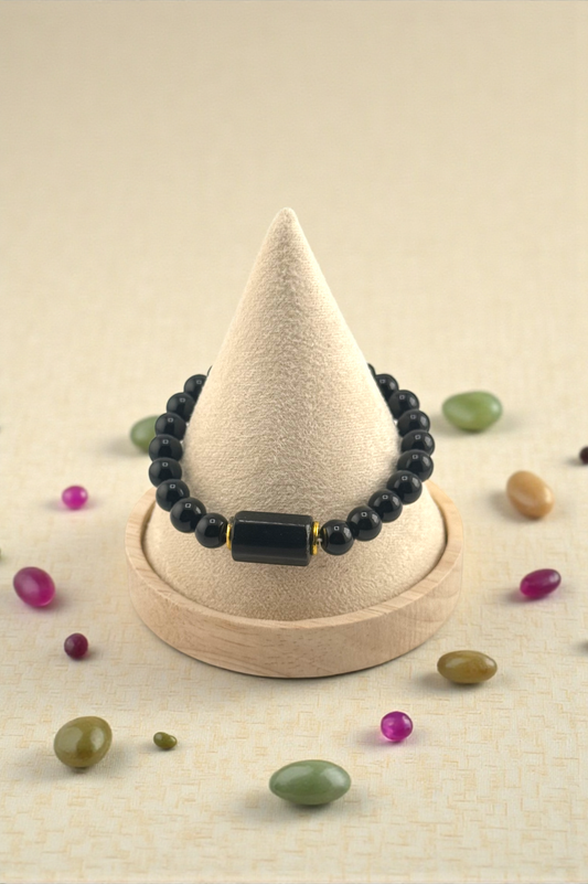 Black Onyx Bracelet – Protection, Strength and Emotional Stability
