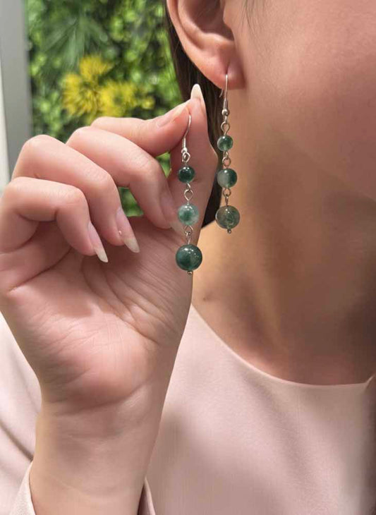 Verdant Soul – Green Aventurine Drops