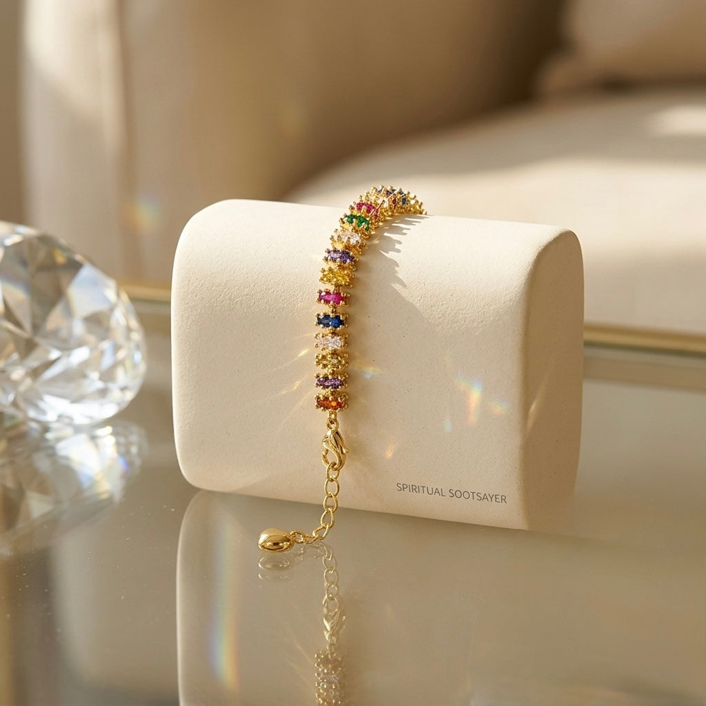 Mix Quartz Heritage Gold Bracelet