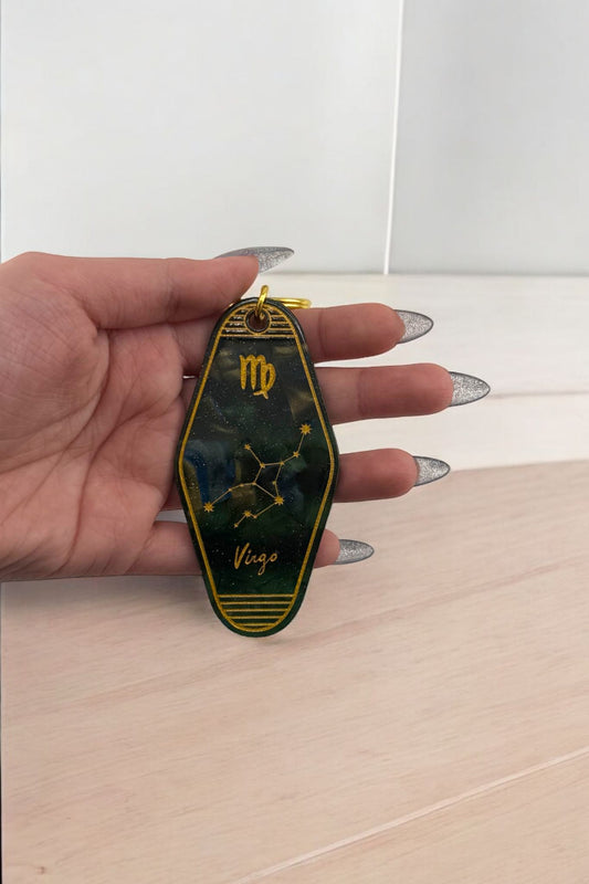 Zodiac sign keychain - Virgo