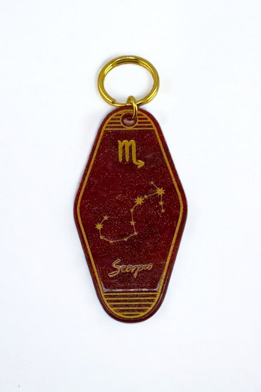 Zodiac sign keychain - Scorpio