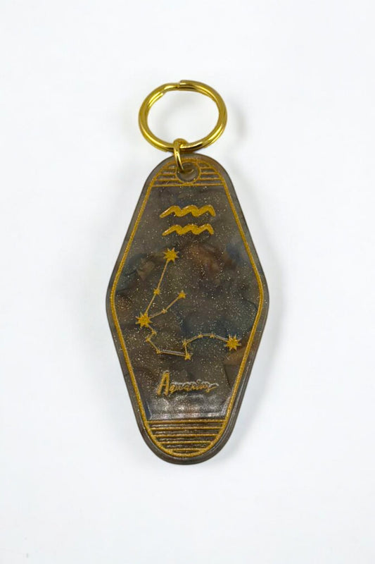 Zodiac sign keychain - Aquarius