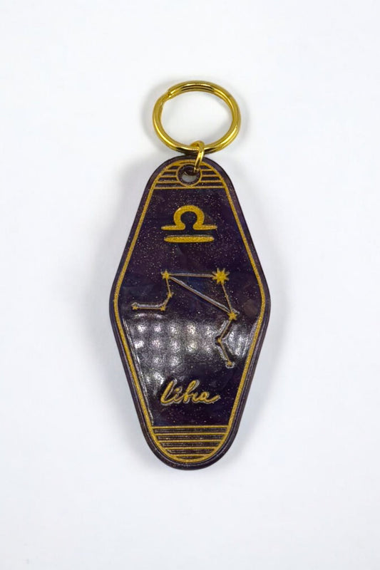 Zodiac sign keychain - Libra