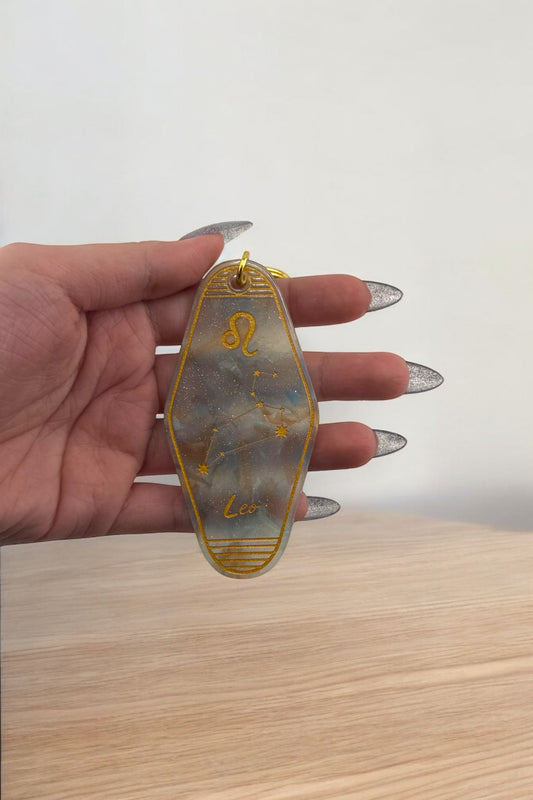 Zodiac sign keychain - Leo