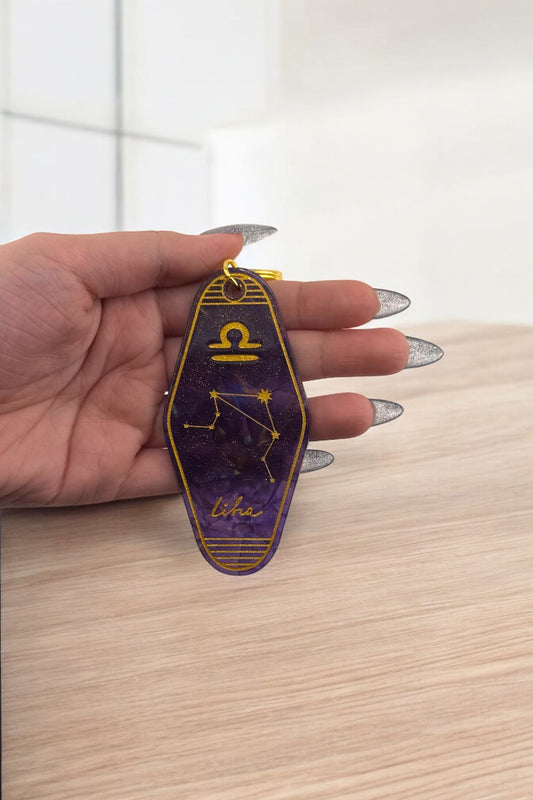 Zodiac sign keychain - Libra