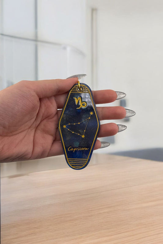 Zodiac sign keychain - Capricorn