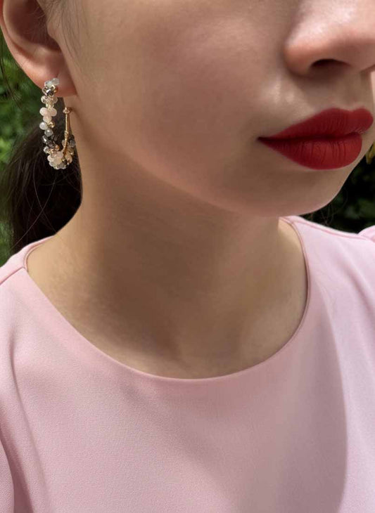 Labradorite, Smoky Quartz, Clear Quartz & Moonstone – Mystical Crystal Jewelry for Balance & Energy