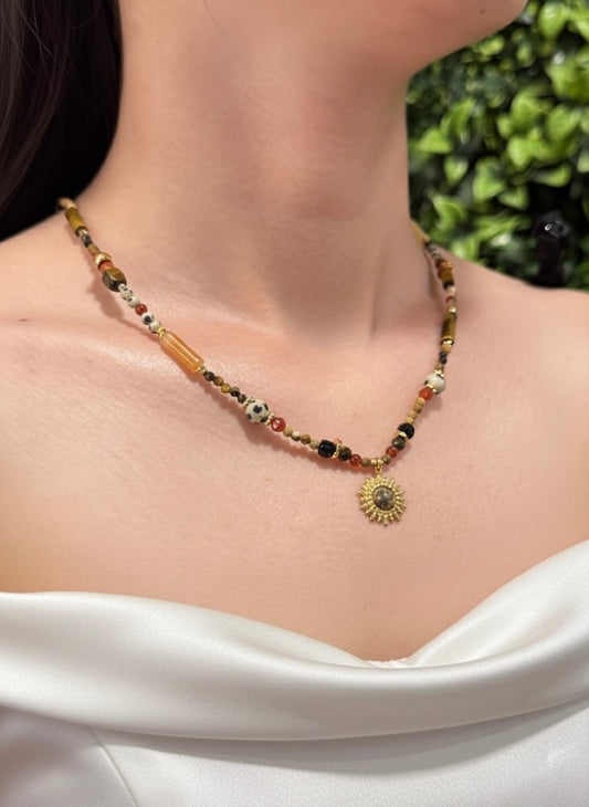 Mixed Beads Necklace – Playful Colors & Joyful Spirit