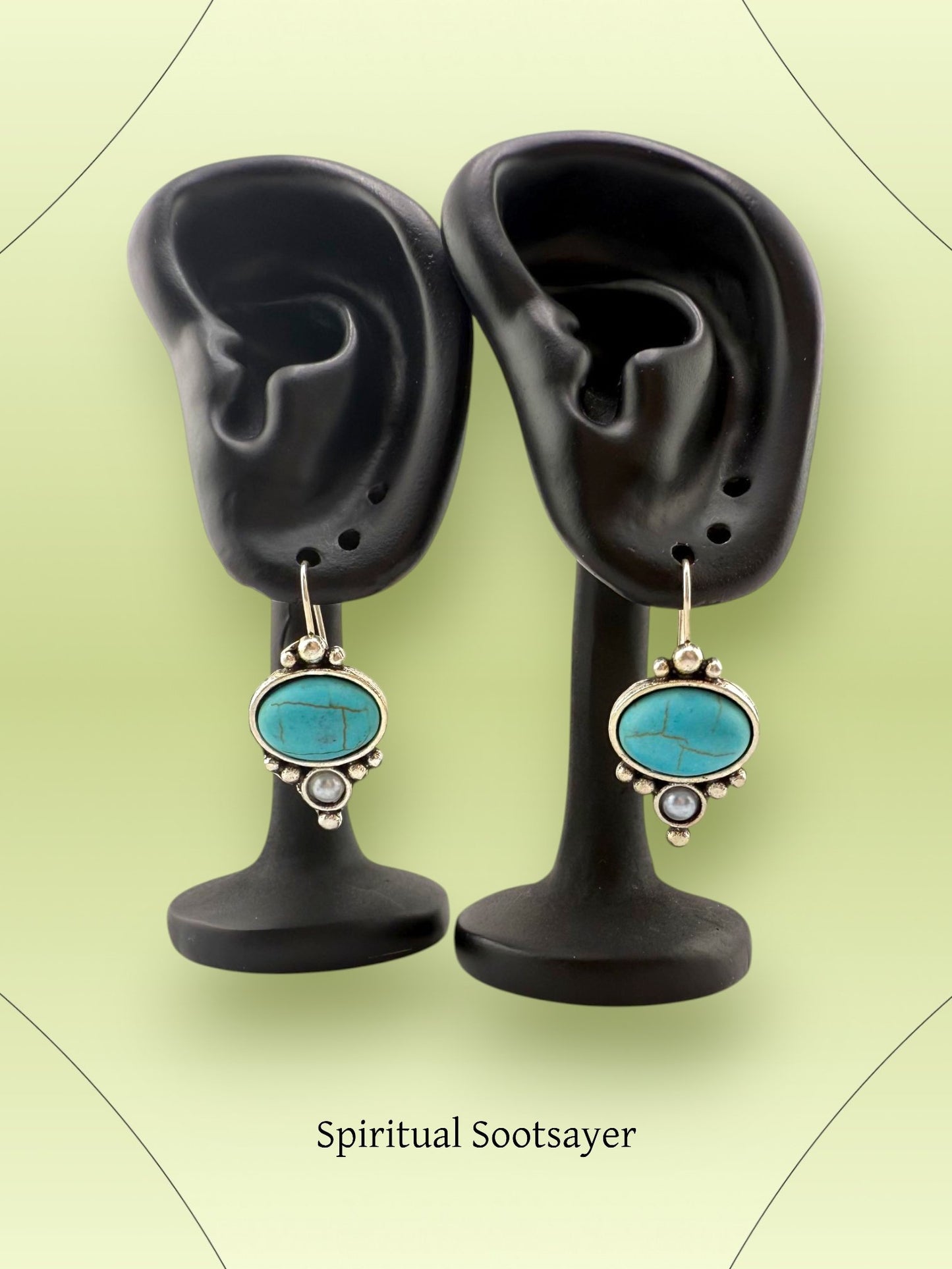 Turquoise & Pearl Earrings – Classic Beauty & Oceanic Balance