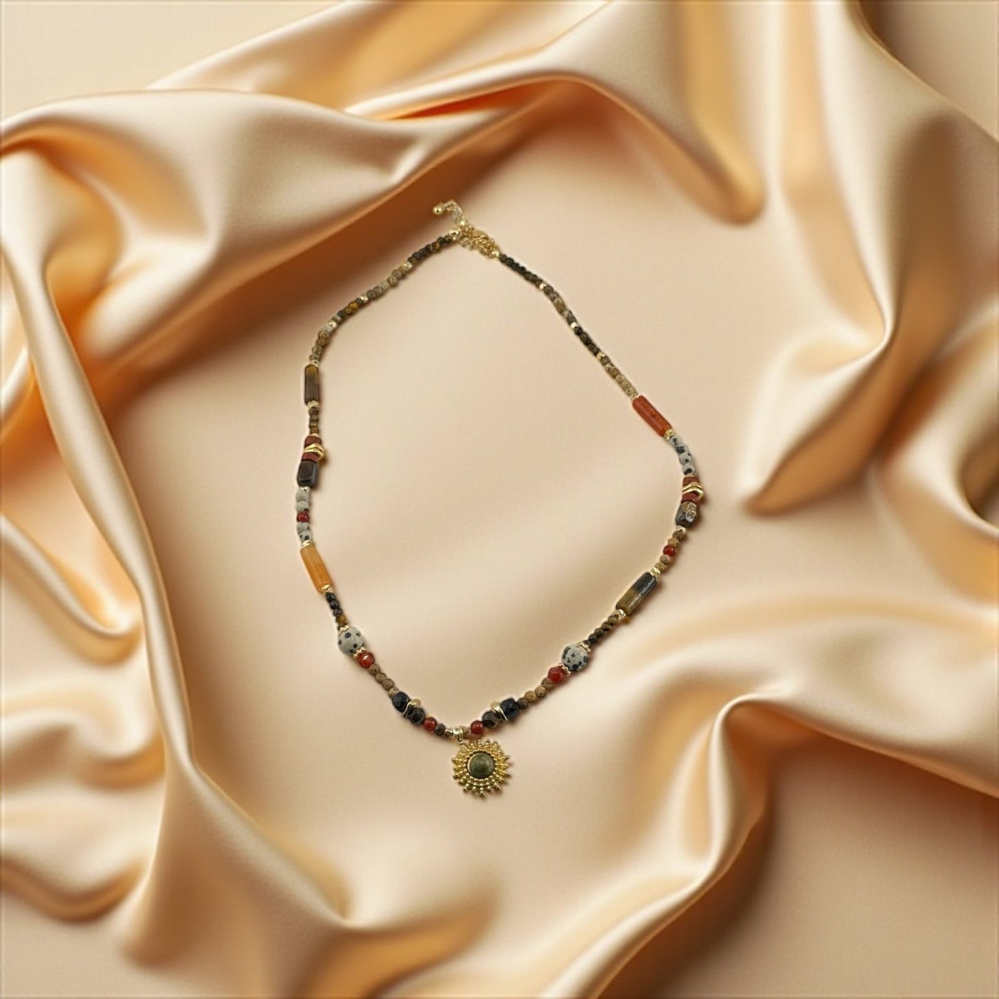 Mixed Beads Necklace – Playful Colors & Joyful Spirit