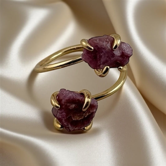 Berry Bloom Pink Tourmaline Ring – Spark Joy & Boost Confidence