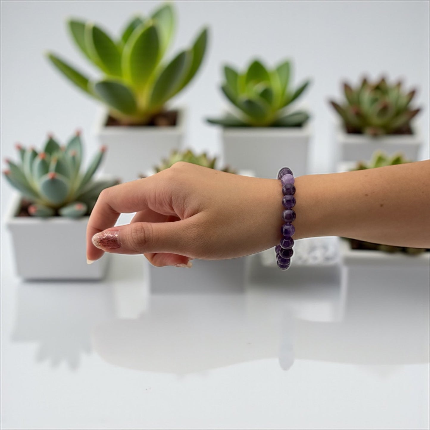 Amethyst Bracelet – Spiritual Calm & Mystical Grace