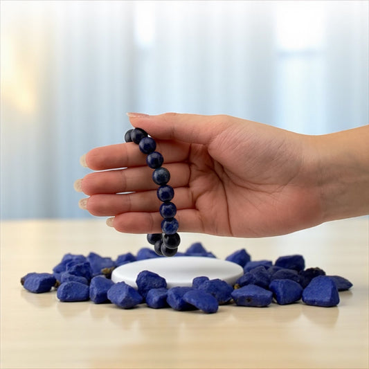 Sodalite Bracelet – Truth, Clarity & Spiritual Vision