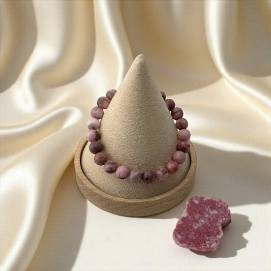 Rhodonite Bracelet – Gentle Love & Healing Energy