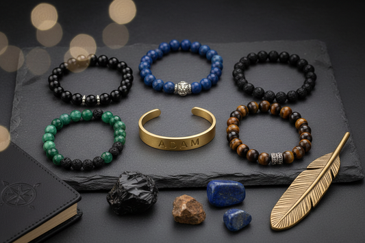 How to Choose the Perfect Beaded and Name Bracelets for Men