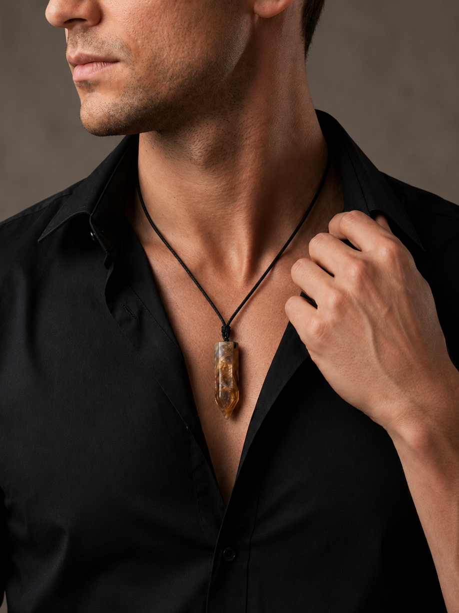 Golden Aura Harmony Necklace