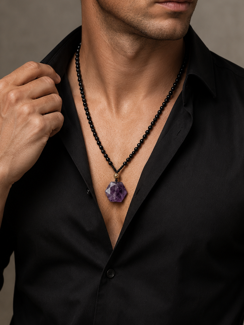 Amethyst Guardian Harmony Necklace