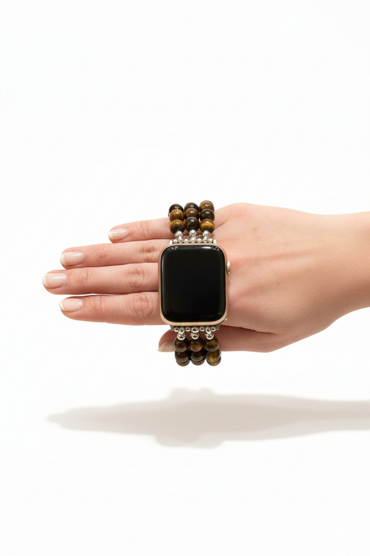 tiger eye apple watch strap