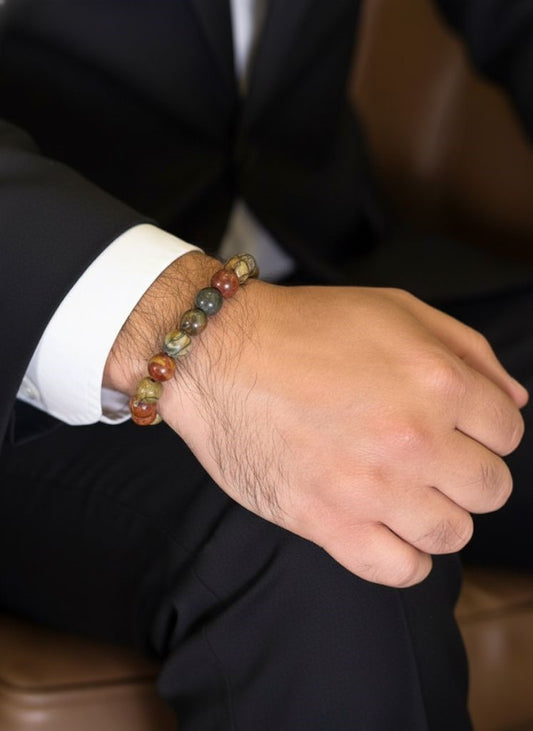 picasso jasper mens bracelet