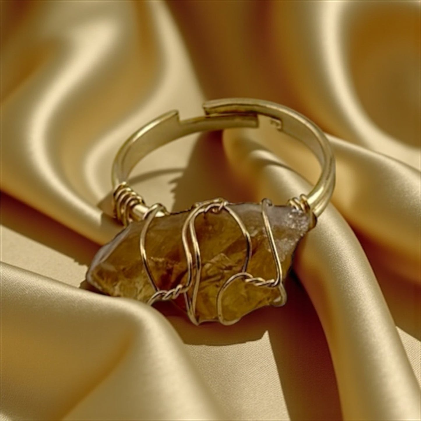 Citrine Spark Ring – Call in Joy, Attract Success