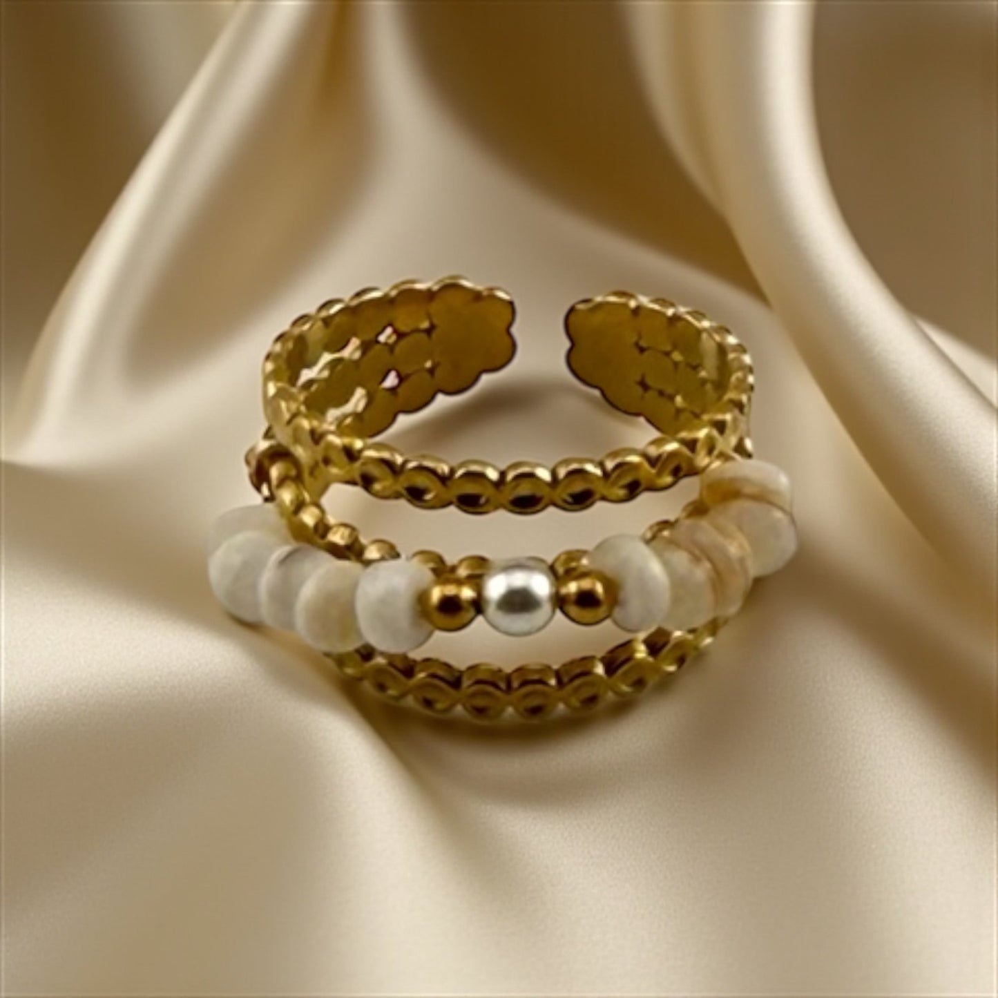 Moonlit Bound Moonstone Ring – Subtle Power & Divine Peace