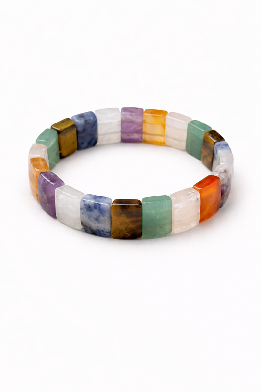 Multi Stone Financial Stability Bracelet– Wealth Alignment
