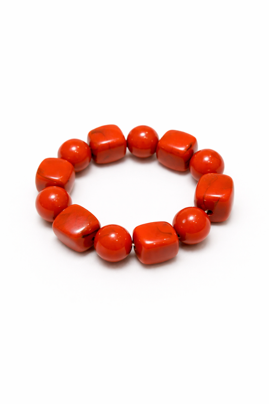 Red Coral Bracelet– Courage Boost