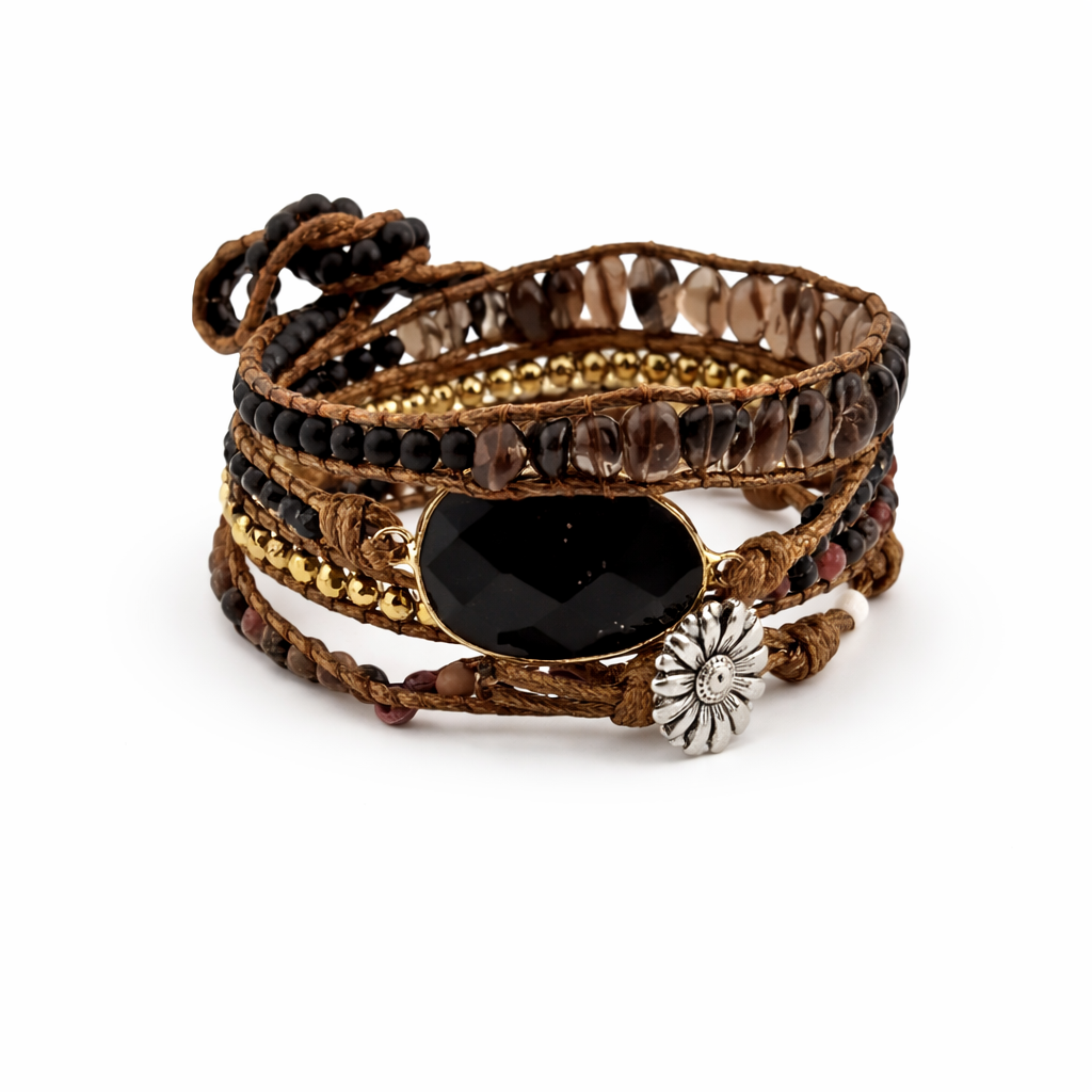 Black Onyx Bracelet – Strength, Protection & Bold Presence