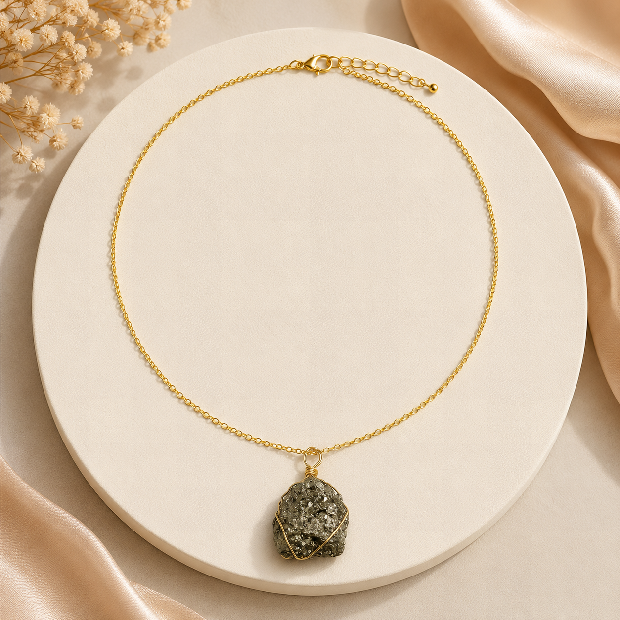 Pyrite Necklace