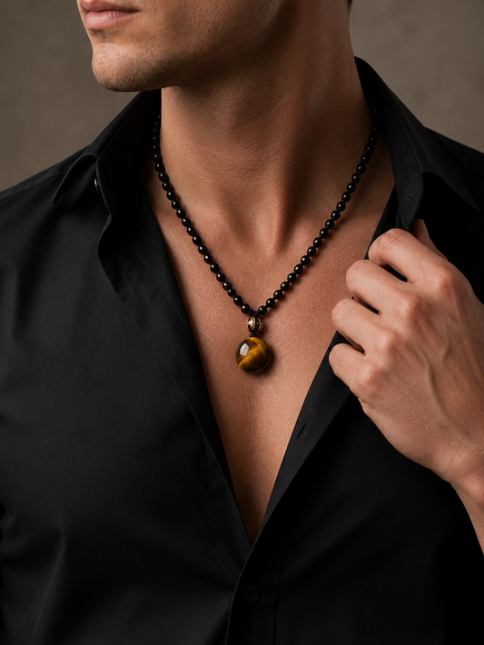 Tiger Eye Sentinel Necklace