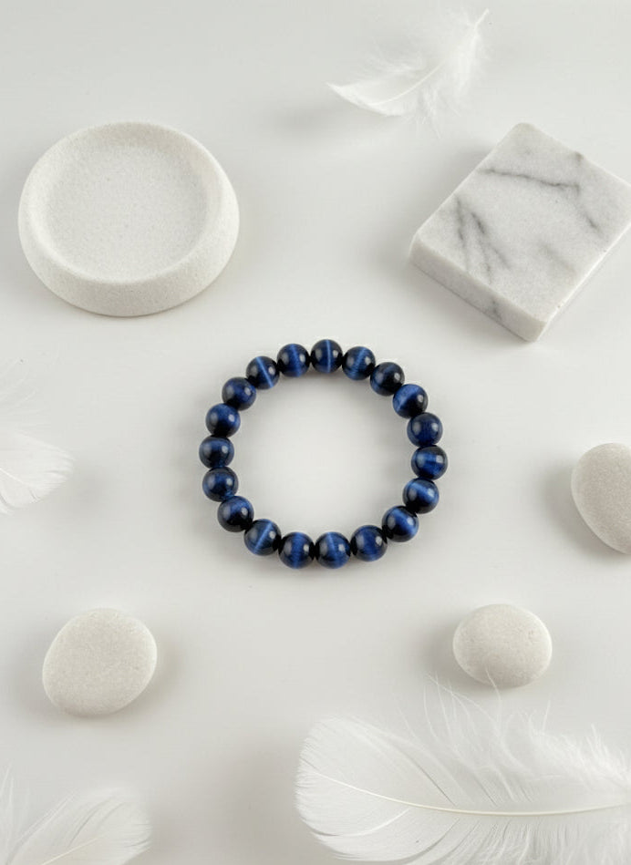 premium blue stone bracelet