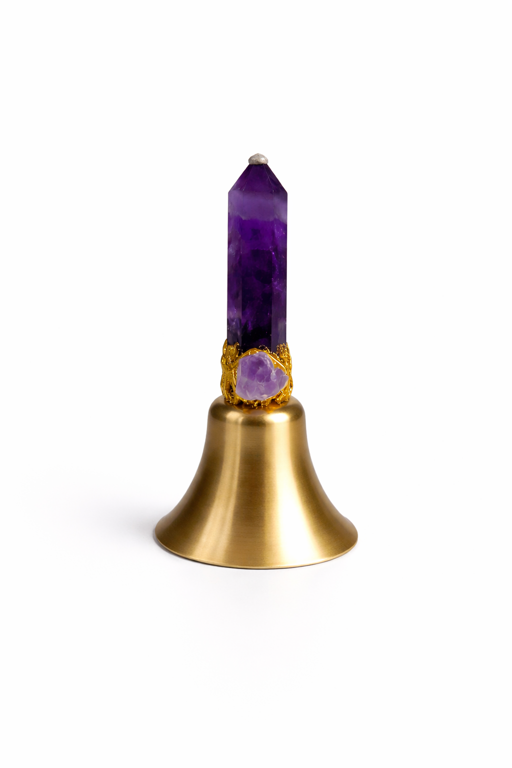 Amethyst Energy Healing Bell