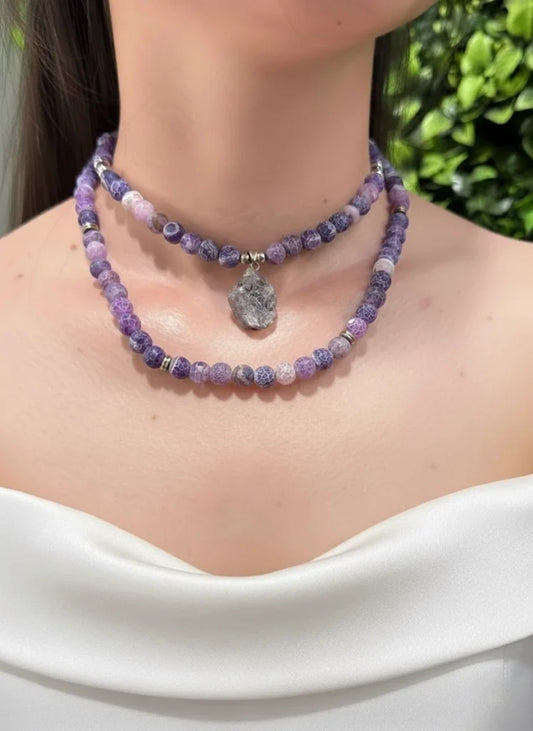 Amethyst Necklace – Intuition, Serenity & Spiritual Grace