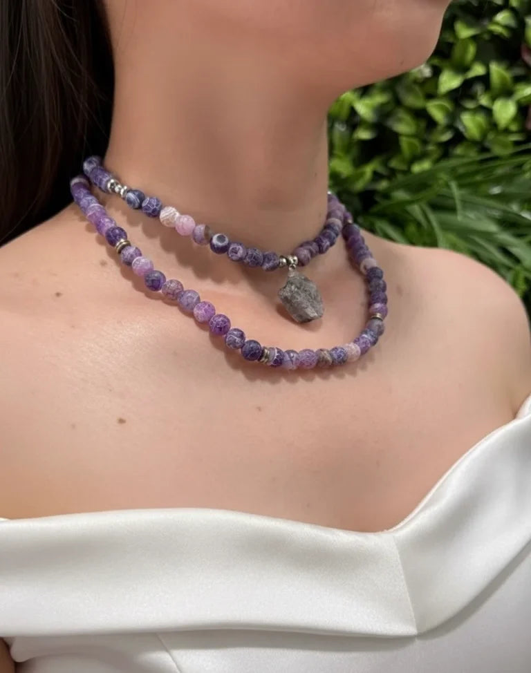 Amethyst Necklace – Intuition, Serenity & Spiritual Grace